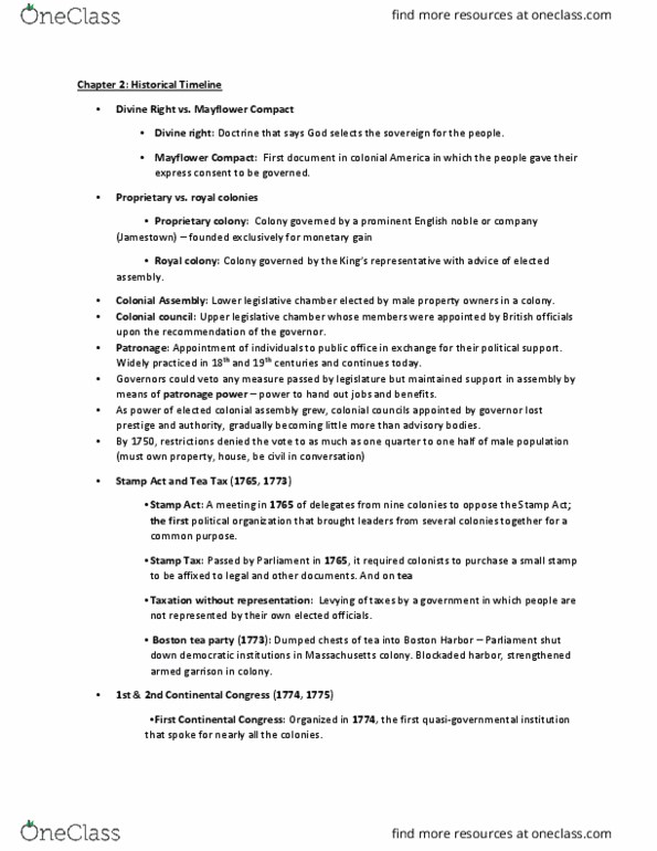 GOV 310L Lecture Notes - Lecture 2: Fourteenth Amendment To The United States Constitution, Supremacy Clause, Speedy Trial thumbnail