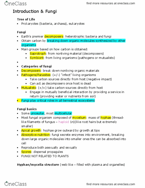 BIOA02H3 Lecture Notes - Lecture 12: Sea Lion, Keystone Species, Lignin thumbnail