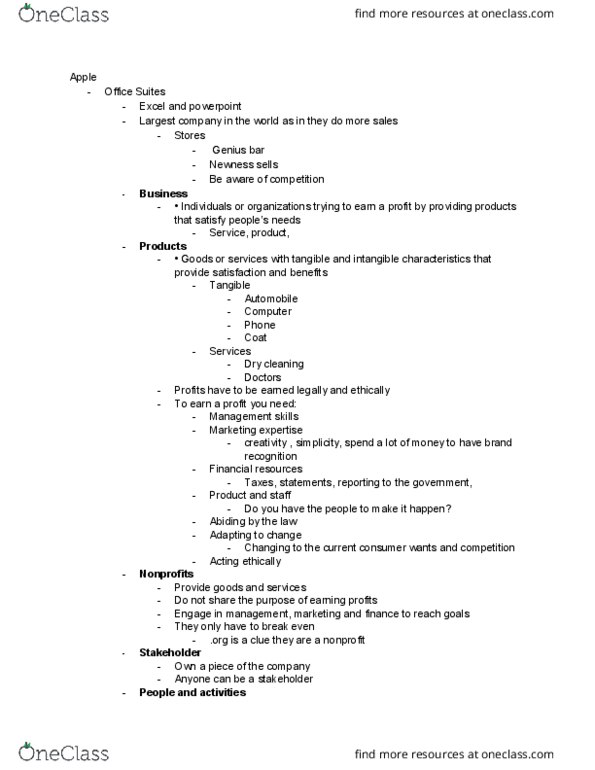 BUSN 70 Lecture Notes - Lecture 1: Economic Equilibrium, Pacific Gas And Electric Company, Free Market thumbnail