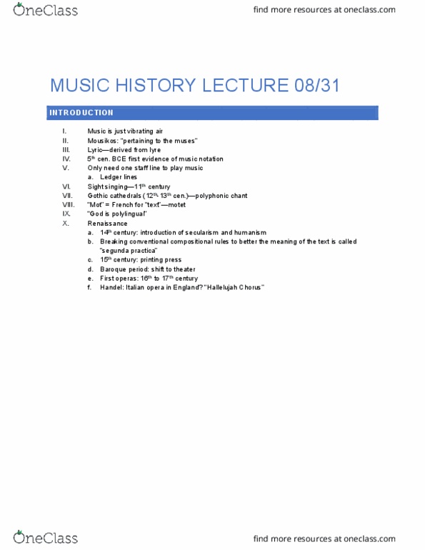 MUSIC 308A Lecture 1: Introduction thumbnail