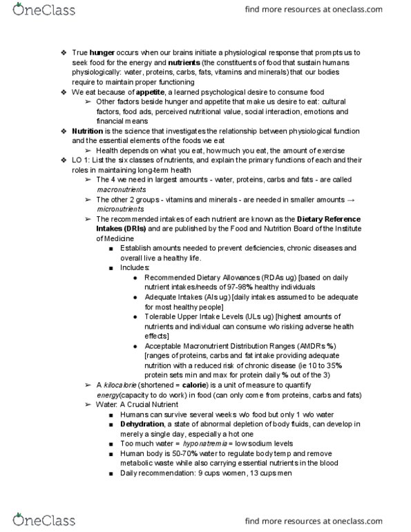KINE 250 Chapter Notes - Chapter 9: Coeliac Disease, Bloating, Fda Food Safety Modernization Act thumbnail