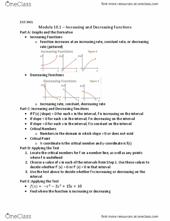 ECO 3401 Chapter 10.1: ECO 3401 - Module 10.1 thumbnail