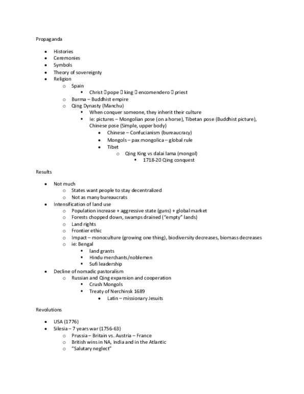 HIST 130 Lecture : HIST 130 - Week 7 (part 1) - Enlightenment thumbnail