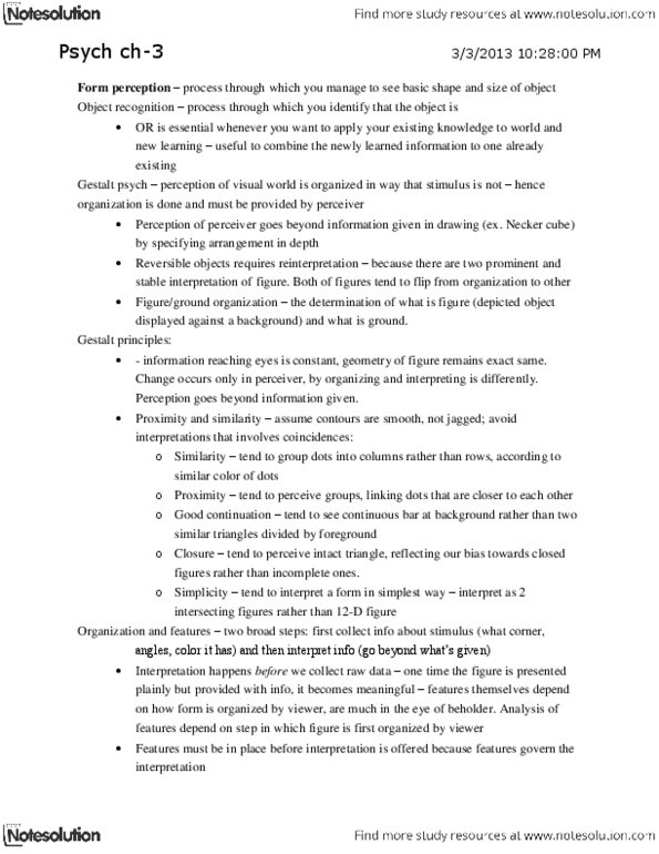 PSY100H1 Chapter Notes -Necker Cube, Transfer Function, Object Model thumbnail