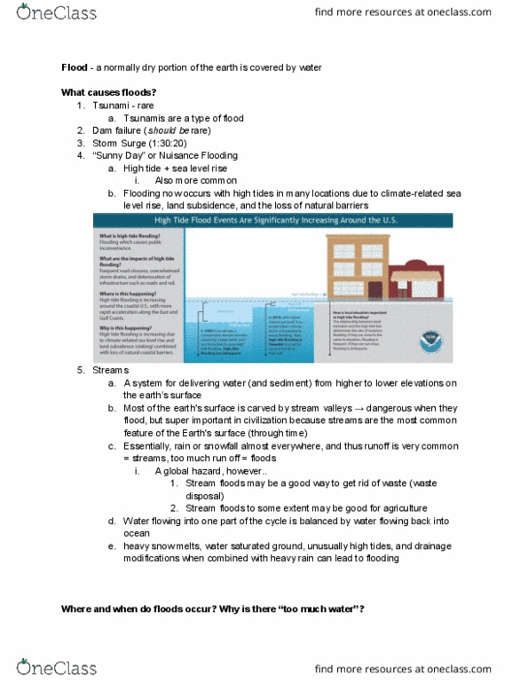 EPS 80 Lecture Notes - Lecture 8: Rain Shadow, Pineapple, Sea Level Rise thumbnail