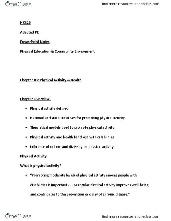 HK 32600 Lecture Notes - Lecture 10: Microsoft Powerpoint thumbnail