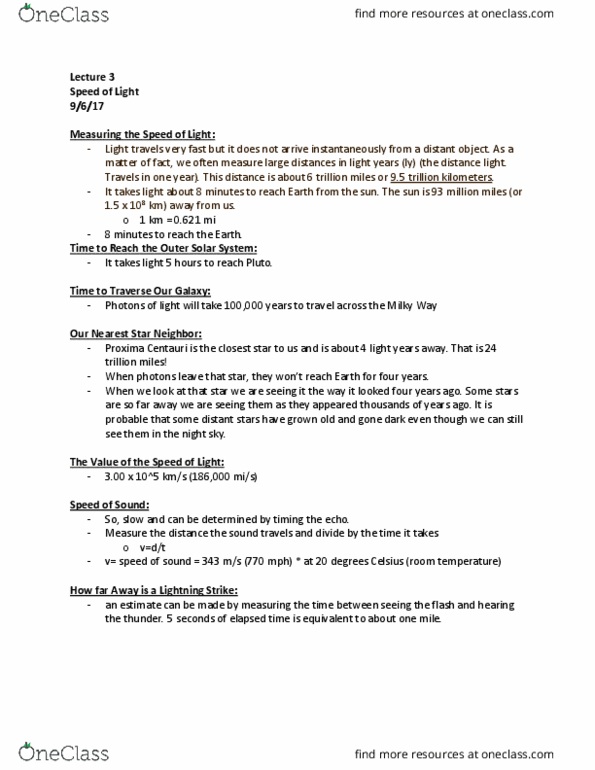 PHYS 131 Lecture Notes - Lecture 3: Scientific Revolution, Scientific Notation, Standing Wave thumbnail