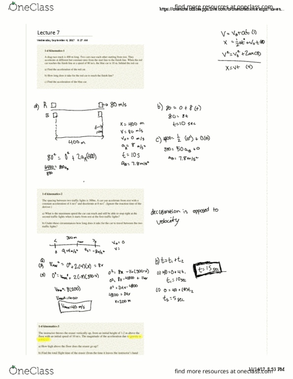PHYS 141 Lecture Notes - Lecture 4: Microsoft Onenote thumbnail