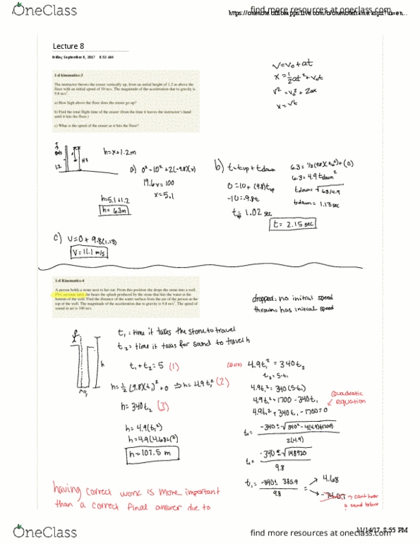 PHYS 141 Lecture Notes - Lecture 5: Microsoft Onenote thumbnail