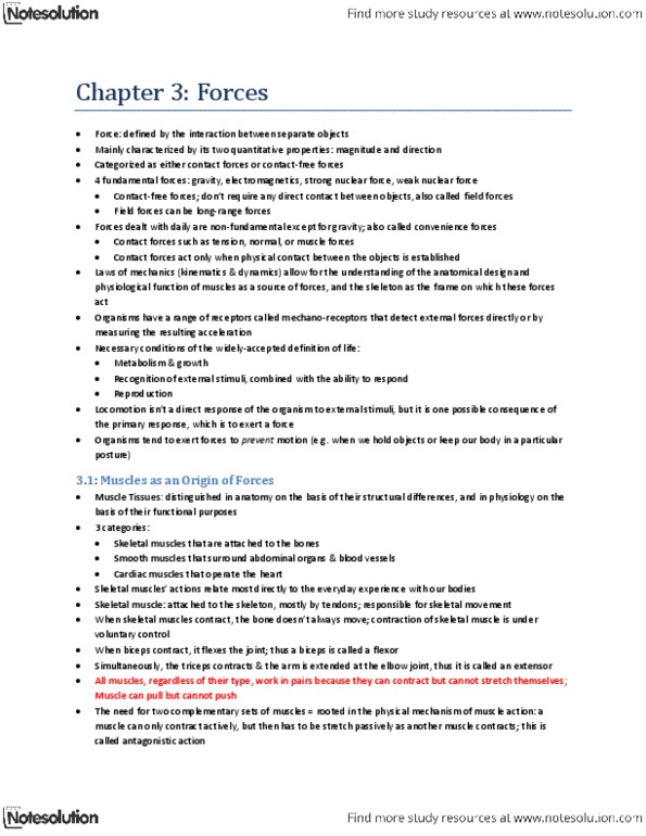 Physics 1301A/B Chapter Notes - Chapter 3: Net Force, Atomic Nucleus, Varicose Veins thumbnail