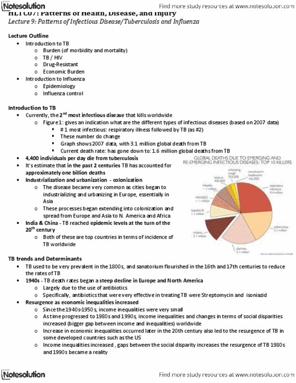 HLTC21H3 Lecture Notes - 1918 Flu Pandemic, Antigen, Influenza A Virus Subtype H3N2 thumbnail