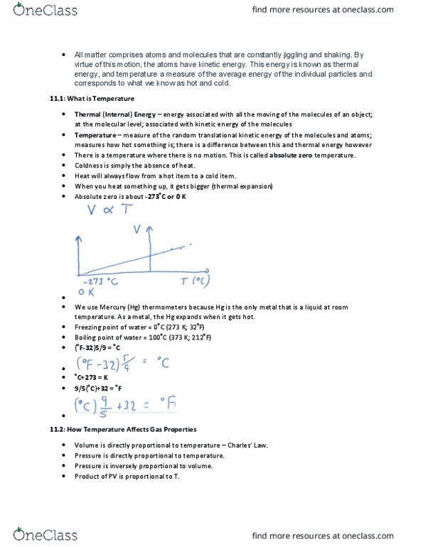 PHY 2020 Lecture Notes - Lecture 11: Thermal Expansion, Boiling Point, Melting Point thumbnail