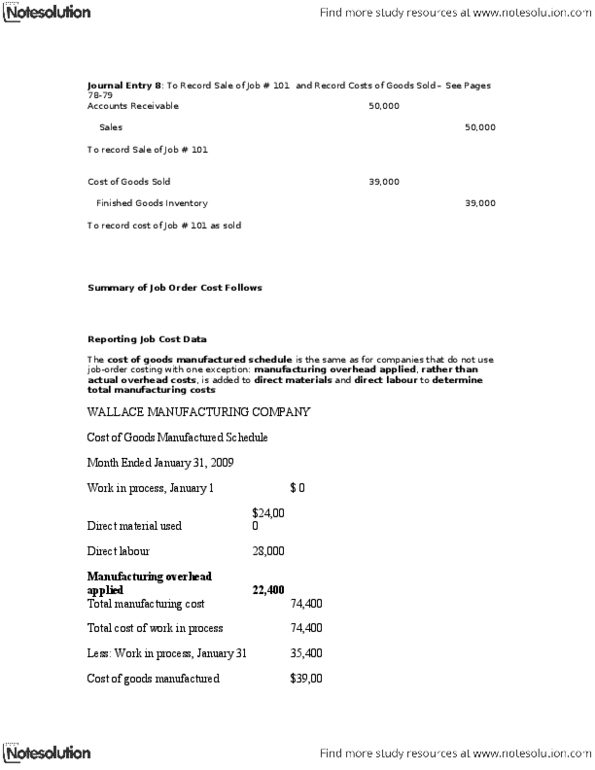 ADMS 3510 Lecture Notes - Gross Profit, Finished Good, Income Statement thumbnail