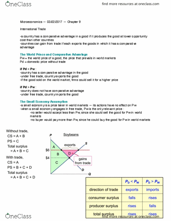 3250:200 Lecture Notes - Lecture 9: Comparative Advantage, Root Mean Square, Opportunity Cost thumbnail