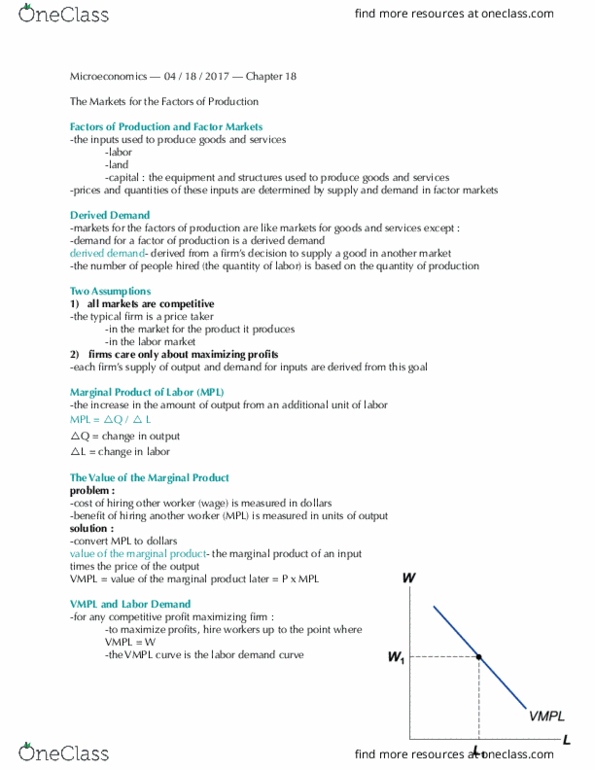 3250:200 Lecture Notes - Lecture 18: Marginal Product, Demand Curve, Root Mean Square thumbnail