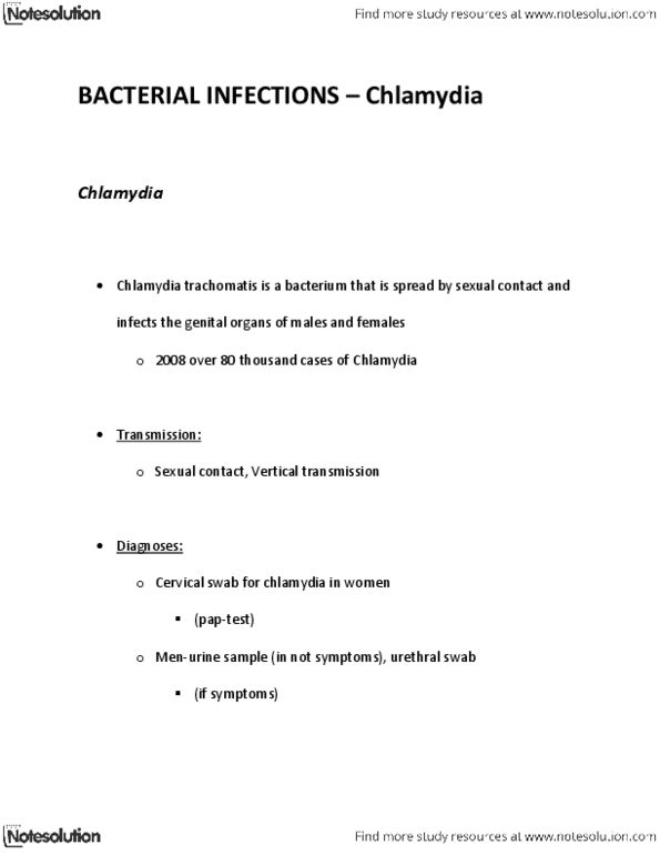 BIOL 1175 Lecture Notes - Epididymis, Azithromycin, Condom thumbnail