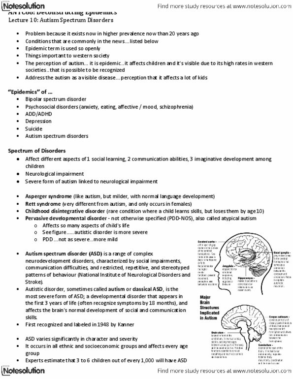 ANTC68H3 Lecture Notes - American Psychiatric Association, Immunodeficiency, General Medical Council thumbnail