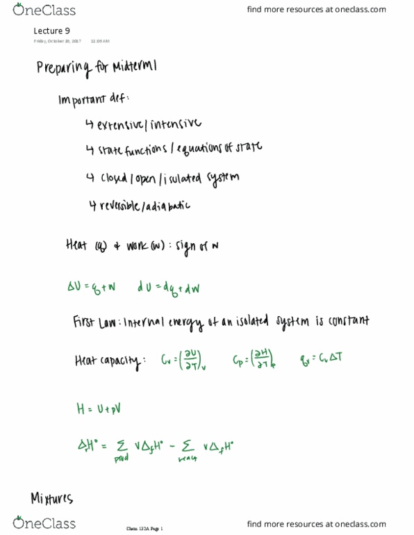 CHEM 131A Lecture 9: Lecture 9 thumbnail