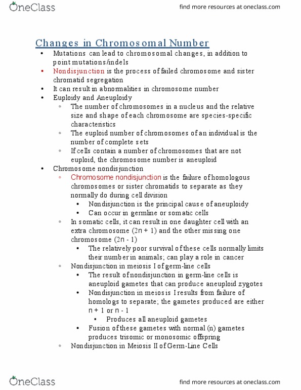 BIMS 320 Lecture Notes - Lecture 13: Datura Stramonium, Albert Francis Blakeslee, Gene Dosage thumbnail