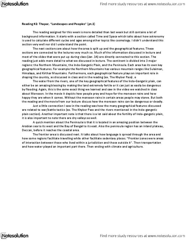 GGR267H5 Chapter Notes -Arabian Sea, Kirthar Mountains thumbnail