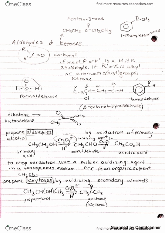 CHEM 112 Chapter 26: Organic Chemistry (pre reaction stuff) thumbnail