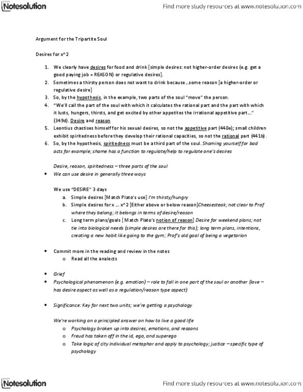 PHIL 001 Lecture Notes - Well-Order, Thrasymachus, Morality thumbnail