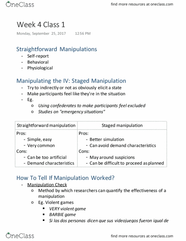 PSYC 217 Lecture Notes - Lecture 8: List Of File Formats, Semantic Differential, Likert Scale thumbnail