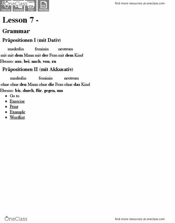 CAS LG 211 Lecture 32: Grammatik - Präpositionen thumbnail