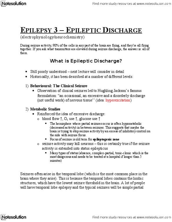 PCL102H1 Lecture Notes - National Institutes Of Health, Mendelian Inheritance, National Institute Of Neurological Disorders And Stroke thumbnail