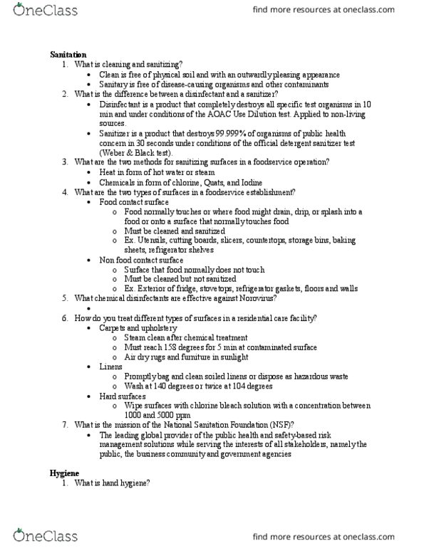 FD SC 3060 Lecture Notes - Lecture 3: Shigella Flexneri, Abdominal Pain, Renewable Energy thumbnail