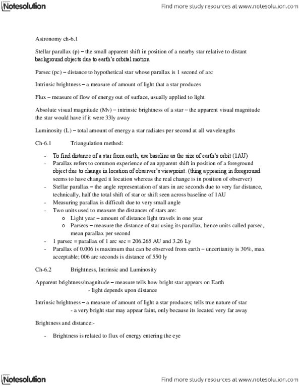 AST201H1 Chapter Notes -Electrical Equipment In Hazardous Areas, Subgiant, Giant Star thumbnail