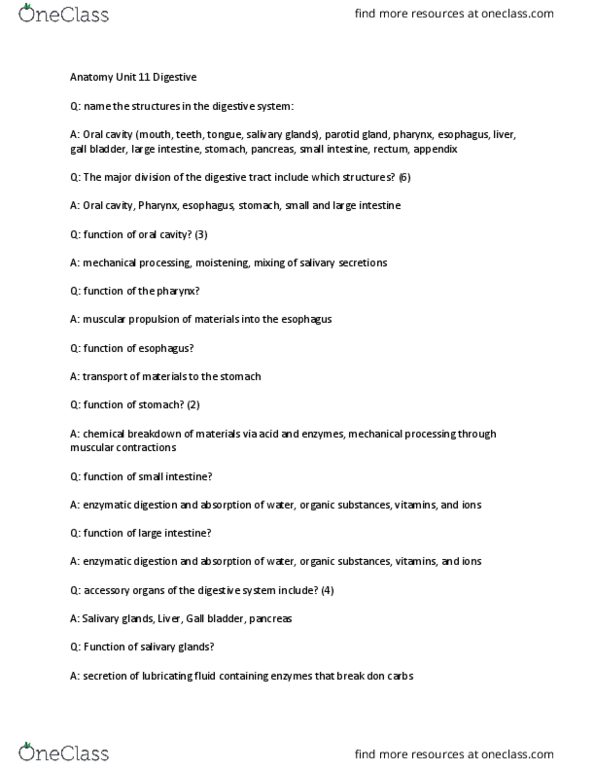 NURS140 Lecture Notes - Lecture 11: Stratified Squamous Epithelium, Gallbladder, Simple Columnar Epithelium thumbnail