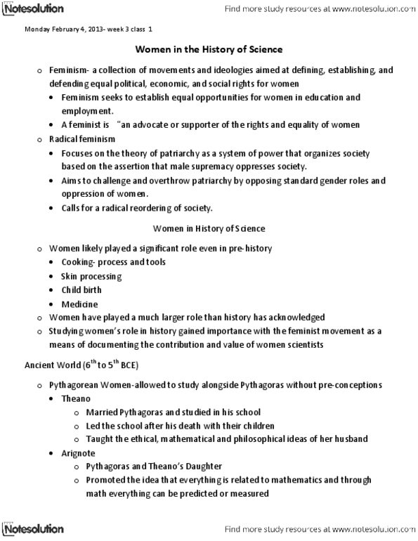 GWS 220 Lecture Notes - X-Ray Crystallography, Ada Yonath, Genetic Linkage thumbnail