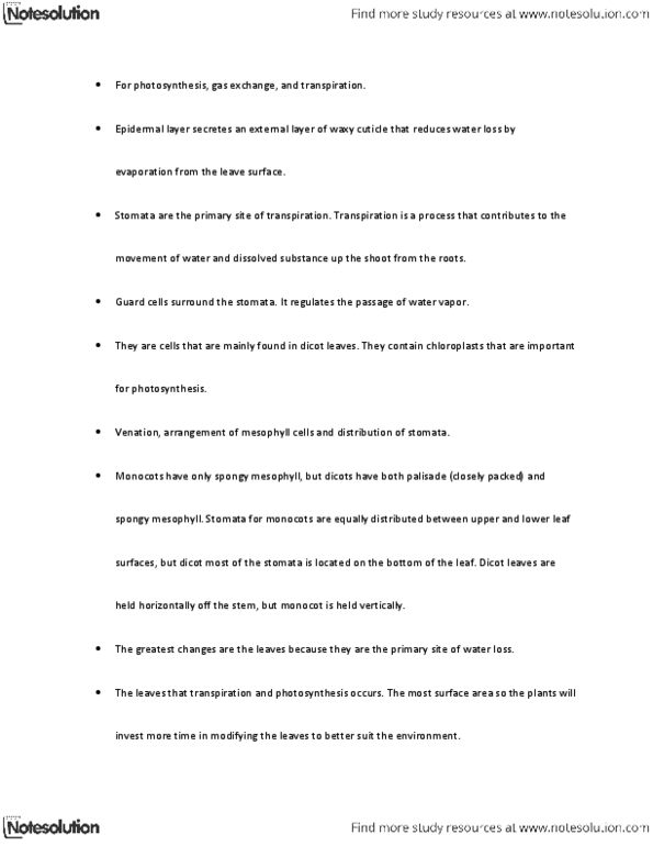 BIOL 1115 Lecture Notes - Starch, Endosperm, Germination thumbnail