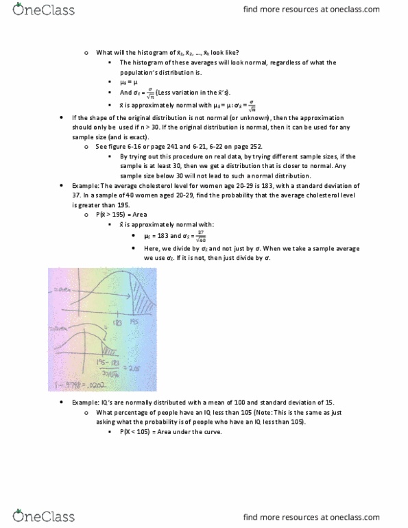 STATS 2B03 Lecture Notes - Lecture 4: Kike, Standard Deviation thumbnail