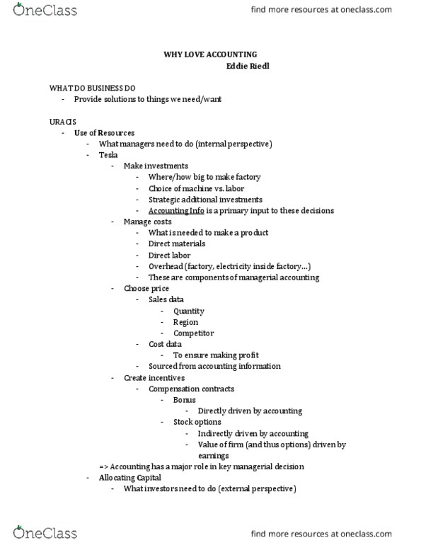 SMG SM 131 Lecture Notes - Lecture 3: Management Accounting, Income Statement, Kpmg thumbnail