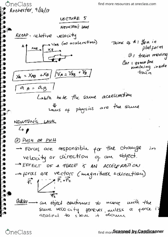 PHY 113 Lecture 5: Physics thumbnail