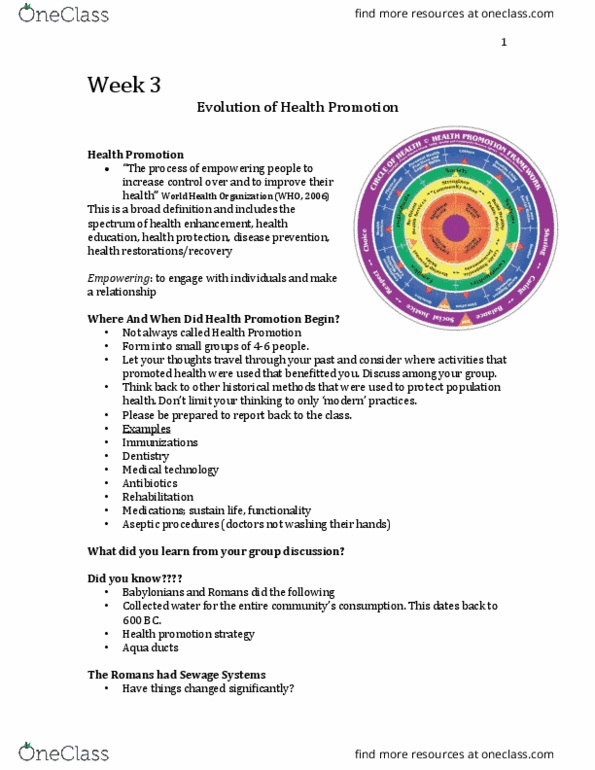 Nursing 1070A/B Lecture Notes - Lecture 3: Soho, Fetal Alcohol Spectrum Disorder, World Health Organization thumbnail
