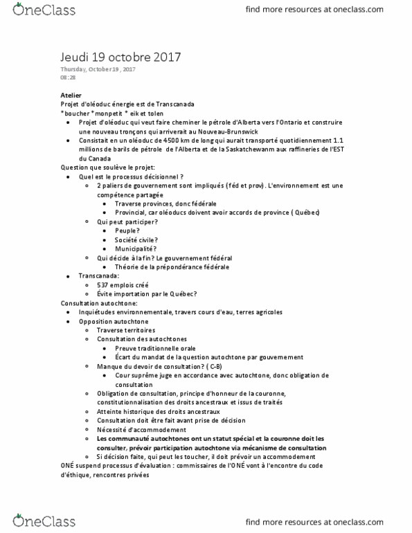 PAP 1701 Lecture Notes - Lecture 11: La Question, State Agency For National Security, Authorization thumbnail