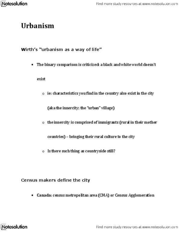 GEOG 1130 Lecture Notes - Census Geographic Units Of Canada thumbnail