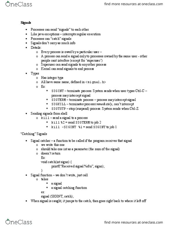 CISC 220 Lecture Notes - Lecture 11: Superuser thumbnail