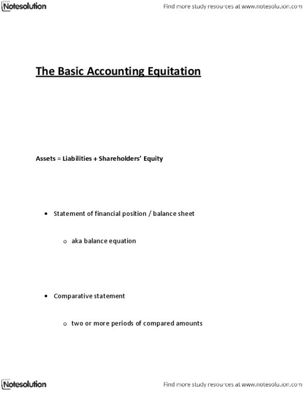 FMGT 1116 Lecture Notes - Share Capital, Retained Earnings thumbnail