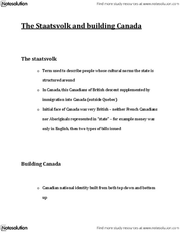 POLI 1119 Lecture Notes - Western Alienation In Canada, Maritime Rights Movement thumbnail