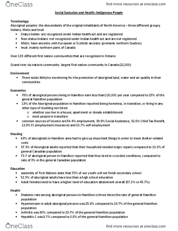 HTHSCI 2RR3 Lecture Notes - Lecture 9: Indian Register, Family Medicine, Unemployment Benefits thumbnail