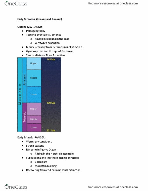 GSC 111 Lecture Notes - Lecture 17: Alleghanian Orogeny, Taconic Orogeny, Acadian Orogeny thumbnail