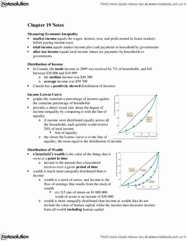 Economics 1021A/B Lecture Notes - Progressive Tax, Assortative Mating, Unemployment Benefits thumbnail