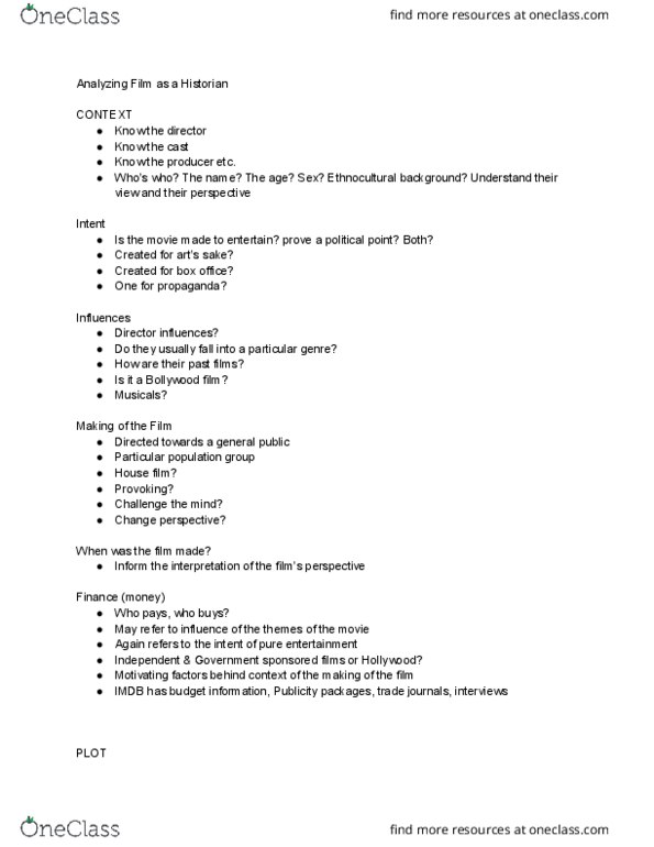 HST 119 Lecture 2: Analyzing Film as a Historian thumbnail