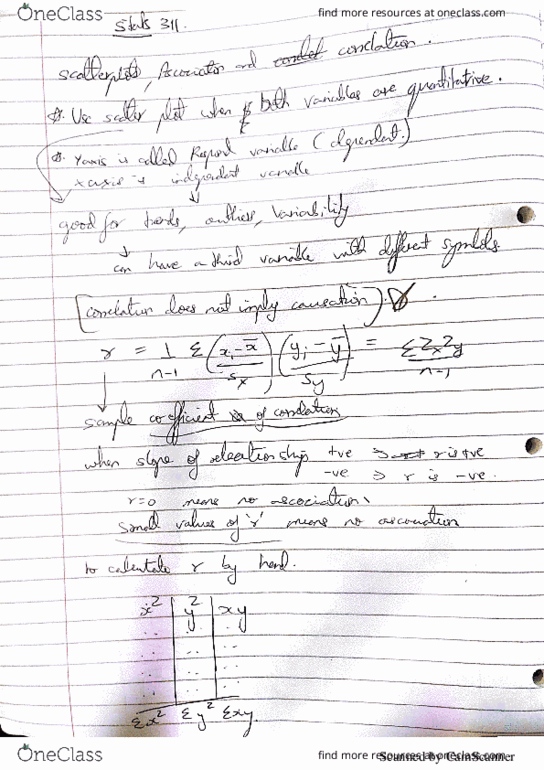 STAT 311 Lecture 8: stat 311 notes thumbnail