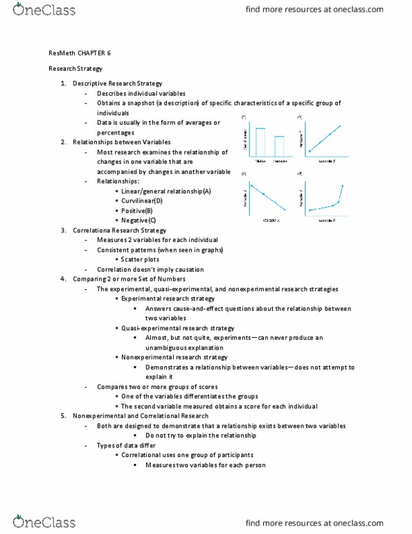 PSYC 2001 Lecture 6: ResMeth CHAPTER 6 thumbnail