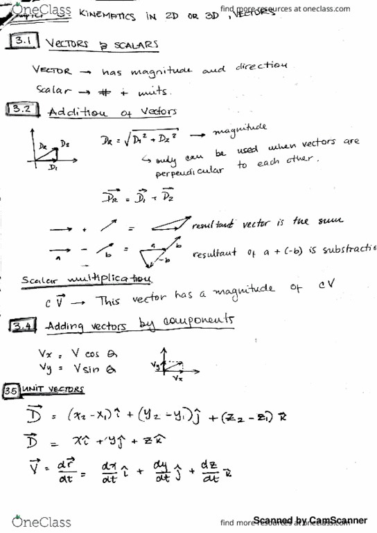 PHY 113 Chapter 3: Motion at constant acceleration thumbnail